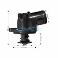 DT97G Thermostat Housing 89C for Chrysler/Mercedes DT97G Thermostat Housing 89C for Chrysler/Mercedes