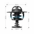 DT57E Thermostat 56mm Diam. 77C for Mitsubishi/Nissan/Proton