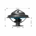 DT58G Thermostat 67mm Diam. 89C for Audi/ Jaguar/VW