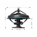 DT59G Thermostat 67mm Diam. 89C for Audi DT59G Thermostat 67mm Diam. 89C for Audi