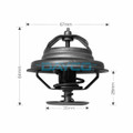 DT62A Thermostat 67mm Diam. 82C for Audi/ BMW/VW