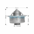 DT66A Thermostat 54mm Diam. 82C for Ford/ Holden DT66A Thermostat 54mm Diam. 82C for Ford/ Holden