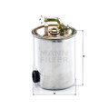 WK842/18 MANN Fuel Filter for MERCEDES-BENZ 1999-06 Sprinter I