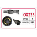 Oxygen Sensor OX235 for BMW 318i E30 1.8L M40B18ME I4 8V SOHC (1988-1991)