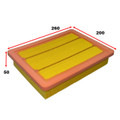 Wesfil Air Filter WA5621 for MG HS 1.5L SAS23 Petrol 4Cyl LFV DI (Oct 2019-on)