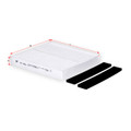 Sakura Cabin Air Filter CA-1801 Cross Reference:  RCA113P/ RCA215P