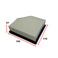 Wesfil Air Filter WA5643 for Mitsubishi Outlander ZM 2.5L PR25DD (Aug 2021-on)