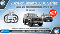 Toyota Landcruiser 70 Series 2024-on V8 4.5L 1VD-FTV - Donaldson Pre-Filter Companion Kit 15micron OS-55-DON