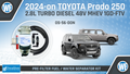 2024-on Toyota LC Prado 250 Series 48 volt 2.8L TD MHEV 1GD-FTV - Donaldson Pre-Filter Bracket Kit OS-56-DON