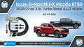 Isuzu D-Max, MU-X & Mazda BT50 2020/21-on 3.0L TD 4JJ3 - Donaldson Pre Filter Kit OS-44-DON