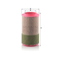 MANN Outer Air Filter for Iveco Bus Crossway/LE 10.6, 12, 13 6.7L (2013-on)