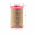 MANN-FILTER C 25 730/1 Air Filter Element (MAN 81.08405-0015, Mercedes-Benz 405 094 00 04)