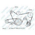 Belt & Pulley Kit Suit VE 6.0L Holden Commodore  HSV SS WBPK12N Belt & Pulley Kit Suit VE 6.0L Holden Commodore  HSV SS WBPK12N
