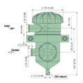 ProVent 200 Catch Can Filter Suits all 4X4's with Turbo Diesel Engines 1316868S01