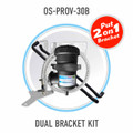 Toyota Landcruiser 70 Series 2007-on Single & Dual Battery Mann+Hummel ProVent DUAL Bracket Kit OS-PROV-30B