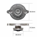 CN1390 Tridon Metal Radiator Non Recovery Cap 13PSi 90kPa Standard Bayonet