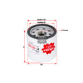 Sakura Full Flow Spin-on Oil Filter C-8036 Cross Ref: 15208-KA000 Sakura Full Flow Spin-on Oil Filter C-8036 Cross Ref: 15208-KA000