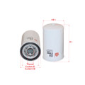 Sakura Full Flow Spin-on Oil Filter C-15331 Cross Ref: Z705