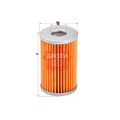 Sakura Fuel Filter Element F-5209 Cross Ref: 10590G-55710