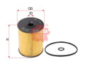 Sakura Fuel Filter Element EF-1802 Cross Ref: 16444-Z500C