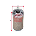 Sakura Fuel Filter Element F-5218 Cross Ref: 121850-55710