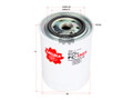 Sakura Spin-On Fuel Filter FC-1503 Cross Ref: 1-13240052-0