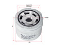Sakura Spin-On Fuel Filter FC-13210 Cross Ref: 23304-EV021 Sakura Spin-On Fuel Filter FC-13210 Cross Ref: 23304-EV021