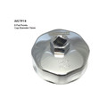 WCTF19 Cup Style Oil Filter Remover Wesfil Cooper 74mm - 8F (Cross Ref: )