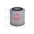Sakura Air Filter FA-1508 Cross Ref: 8-94334906-0 Sakura Air Filter FA-1508 Cross Ref: 8-94334906-0