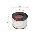 Sakura Air Filter FA-1515 Cross Ref: 8-97178610-0