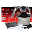 K-11460 4WD Cabin Filter Kit for Toyota Hilux Workmate 2005-2015 2.7L 2TRFE K-11460 4WD Cabin Filter Kit for Toyota Hilux Workmate 2005-2015 2.7L 2TRFE
