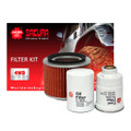 K-18300 Sakura 4WD Filter Kit for Nissan Patrol GU Y61 1997-2000 2.8L RD28ETI