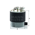 WK920/7 MANN Fuel Filter for NISSAN 2010-14 Murano Z51