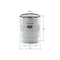 WK10006Z MANN Fuel Filter for Volvo Trucks & Buses B13R DH13C460 E5 2009/09