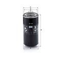 WP1169 Oil Filter for ASTRA (IVECO GROUP) 1996-on