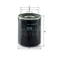 WP928/80 Oil Filter for YANMAR MARINE DIESEL 6LPA