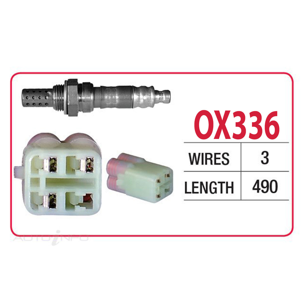 Oxygen Sensor OX336 for Subaru Impreza GD GG G11 2.5L EJ251 112kW 2001 2005