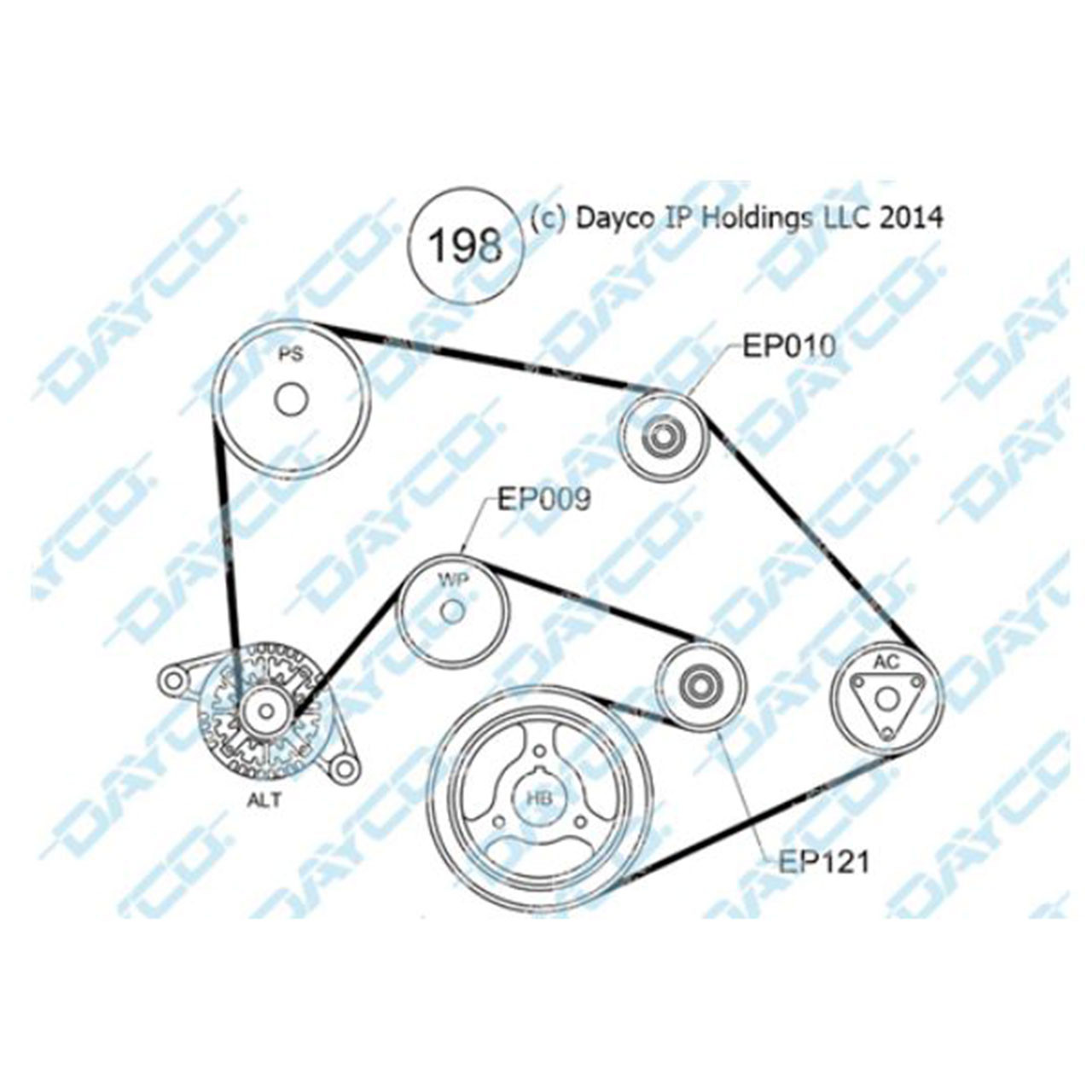 Ford Falcon BF FG XR6  6Cyl Barra (11/05-11/14) - Belt & Nuline Pulley  Upgrade Kit WBPK22N - Western Filters