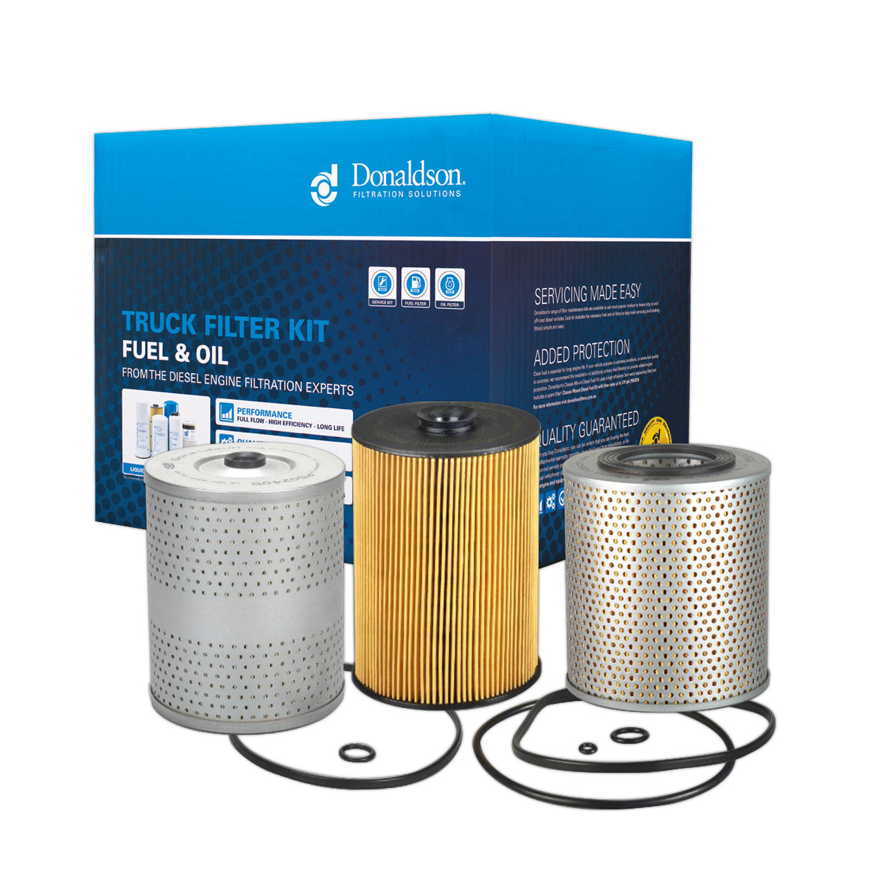 Mitsubishi Fuso FK/FM Truck Fuel & Oil Filter Kit ME130968 ME306306 OEM