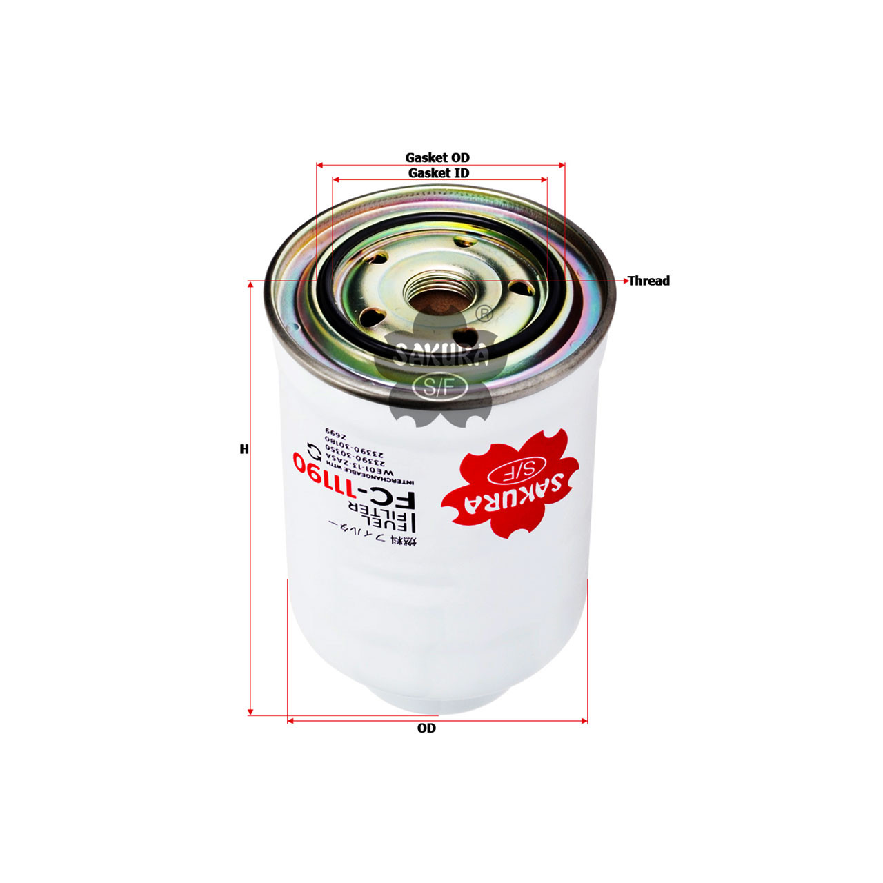 Buy Sakura Fuel Filter FC-11190 for Toyota