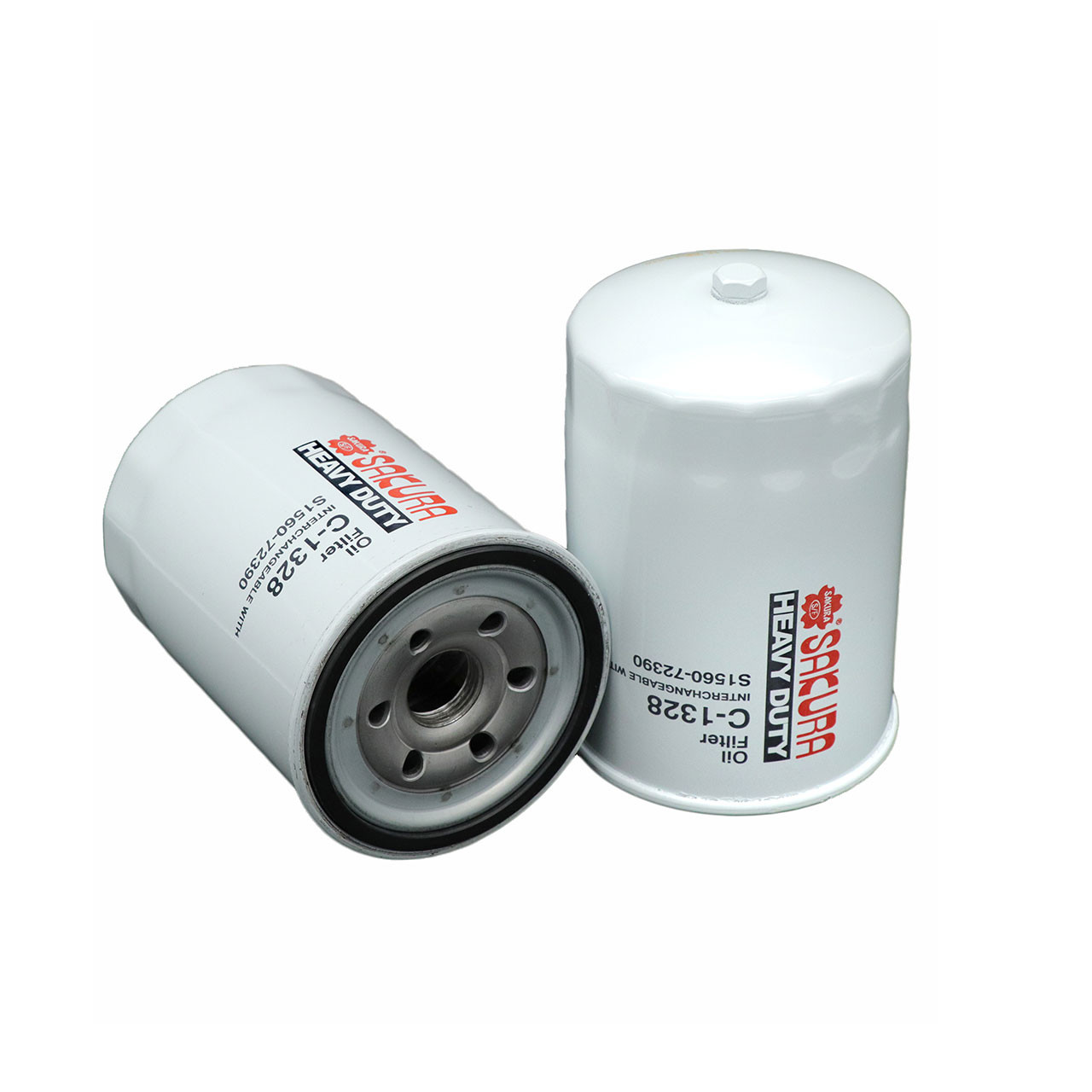 Sakura Spin-on Oil Filter C-1328 Equivalent to Hino 15613-E0080