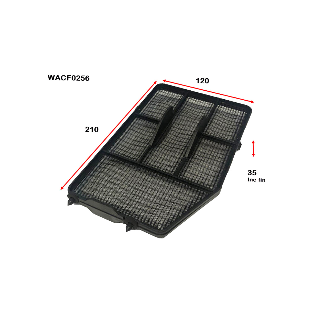 Wesfil Cabin Filter WACF0158 - New, Made In Australia