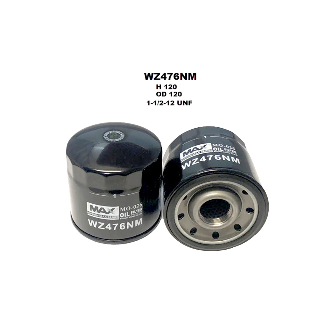 WZ476NM Wesfil Cooper Oil Filter for Z476/Z767 Isuzu (Cross Ref