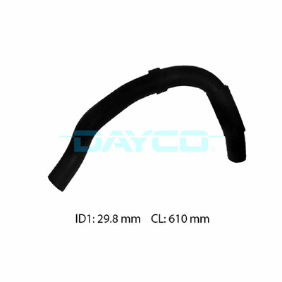 DMH3963 Moulded Radiator Hose