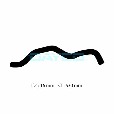 DMH4474 Moulded Radiator Hose