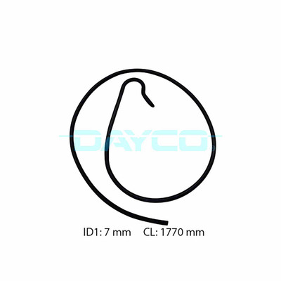 DMH3600 Moulded Radiator Hose