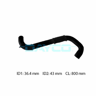 DMH2474 Moulded Radiator Hose