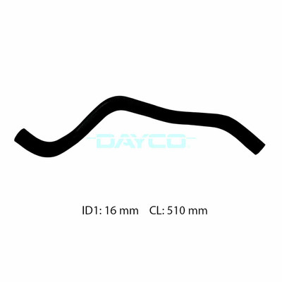 DMH2542 Moulded Radiator Hose