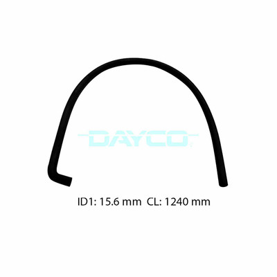 DMH1687 Moulded Radiator Hose