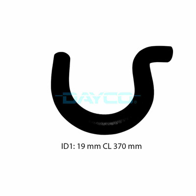 DMH1626 Moulded Radiator Hose